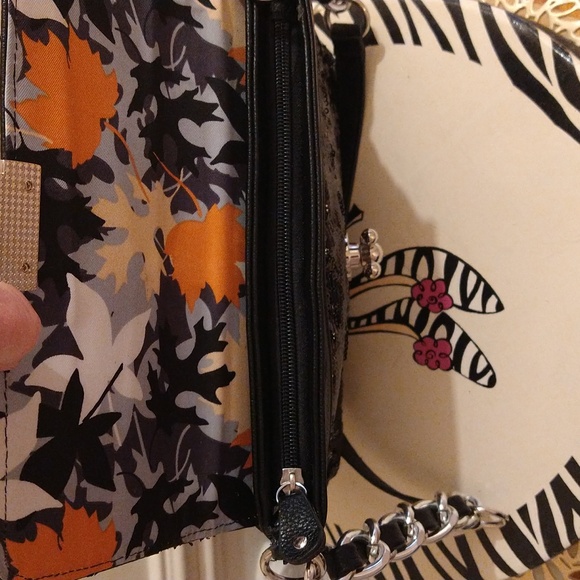 Chenson black and silver sequined mini bag - Picture 6 of 11